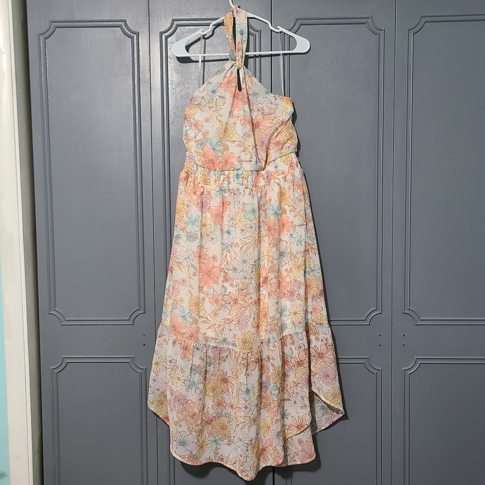 Maurices Pastel Floral Dress L